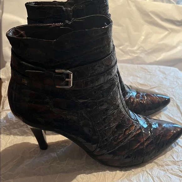 ANTONIO MELANI Brown Leather Upper - Picture 3 of 14